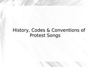Codes And Conventions
