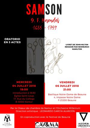 Samson de Händel / Dossier pédagogique du CAV&MA / 2018