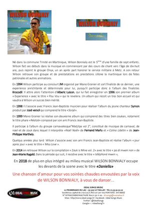 Biographie de Wilson Bonnialy