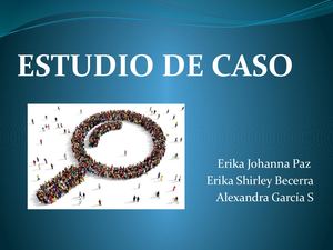 Exposición Estudio De Caso