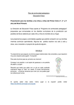 Def Actividades Continuidad Pedagógica 1ciclo Ep (1) (3) (002)