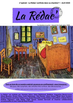 Journal N°spécial - Vacances Avril 2020