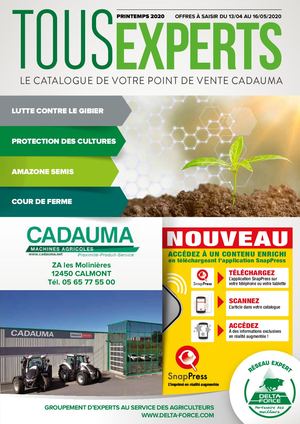Catalogue Cadauma de printemps