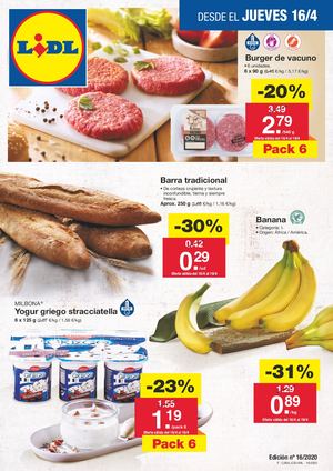 Folleto Lidl : Edición nº 16 - 2020