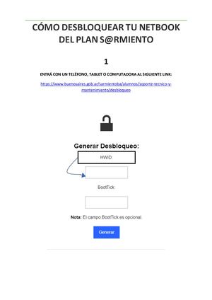 Cómo Desbloquear Tu Netbook Del Plan Sarmiento