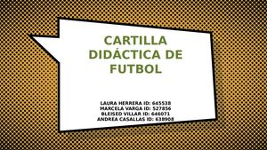 Cartilla Futbol
