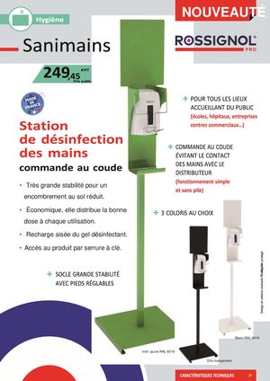 Rossignol Station Sanimains Manuel V7 Liquiere Hygiène