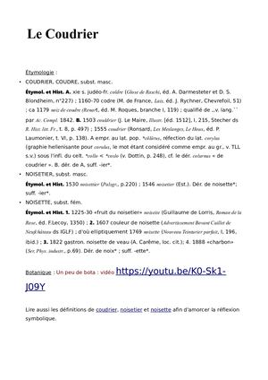 Fiche Noisetier Coudrier Les Lunes Bleues Du Var