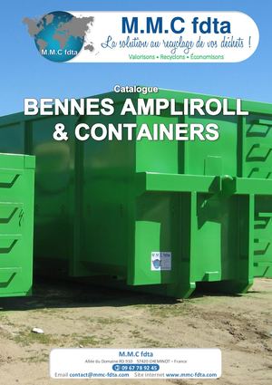 Catalogue bennes ampliroll et containers