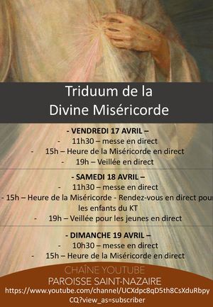 Triduum de la Divine Miséricorde