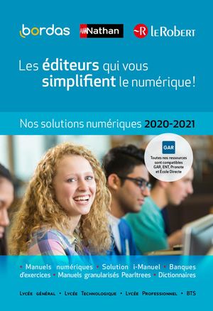 Nos solutions numériques 2020-2021