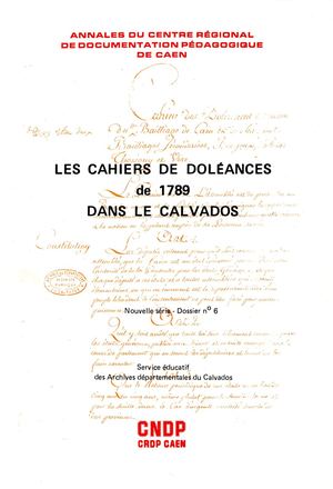 Bh 8 88 74 Cahier De Doléances