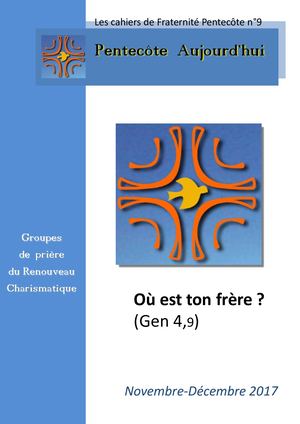 Cahiers 9 Fraternité Pentecôte