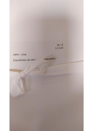 expediente elecciones municipales Canena 12 abril 1931