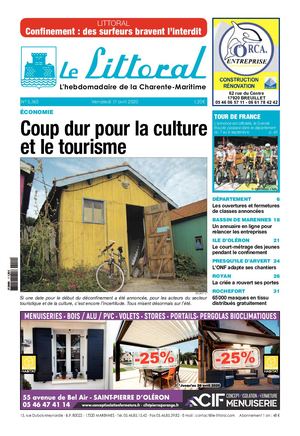 Edition du Littoral du 17 avril 2020