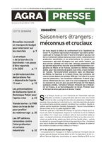Agra Presse Hebdo #3738