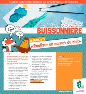 La Ptite Lettre Buissonnière 13 Réaliser Un Carnet De Ciel