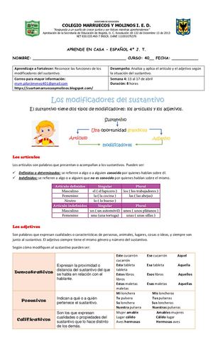 Español Y Ciencias Naturales