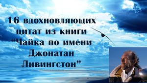Цитаты Чайка по имени Джонатан Ливингстон