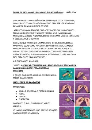 Taller De Artesanias Y Reciclado Turno Mañana Poly 3