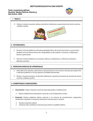 Guia Ecuaciones Aditivas (1)