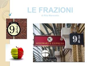 Presentazione Frazioni