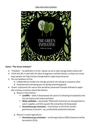 Logo And Name Synopsis