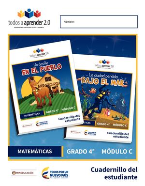 Matemáticas 4 Modulo C