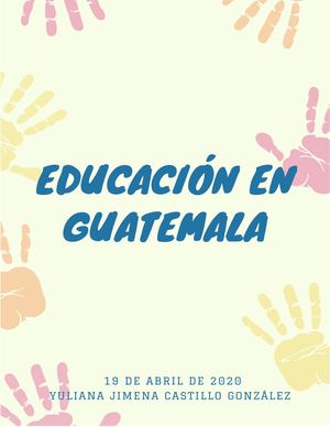 Educación En Guatemala