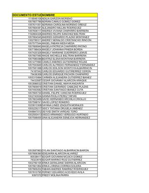 Estudiantes 16 01 Y Generacion E Antiguos