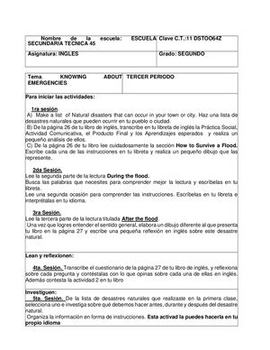 Ficha 2 Inglés II (SEGUNDO).