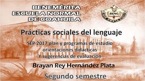 Plan Y Programa 2017