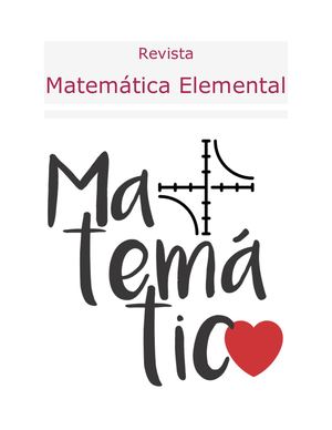 Revista Matemática Elemental