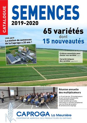 Catalogue Semences