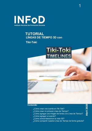 Tutorial Tiki Toki Líneas De Tiempo 3d