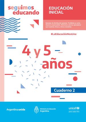 Seguimos Educando Inicial 4 y 5años Cuadernilllo 2