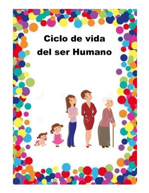 EL CICLO DE VIDA DE LOS SERES HUMANOS