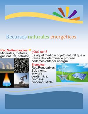 Jero Seigle Recursos Naturales Energéticos