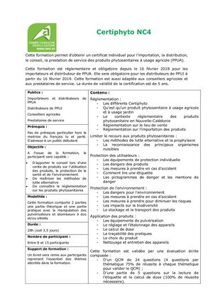 Contenu Certiphyto Nc4