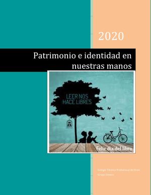 Revista Patrimonio e Identidad en nuestras manos 1