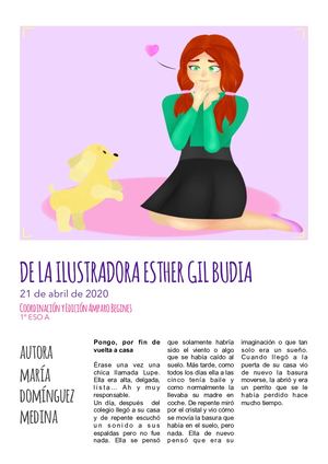 Relato María, Ilustradora Esther