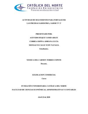 Pruebas Saber Pro Actividad