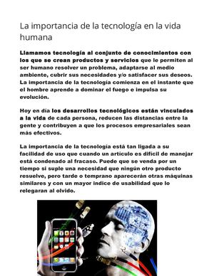 La Tecnologia