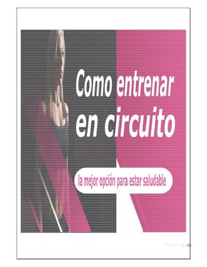 Introducción Como Entrenar En Circuito 1