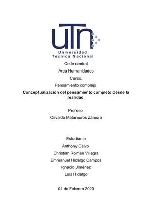 TAREA 2 POEMA SOBRE LA VIDA_ PENSAMIENTO COMPLEJO