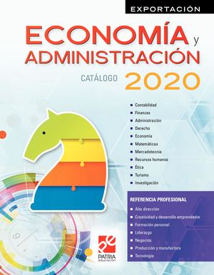 Catalogo Economia Y Administracion 2020 Exportacion