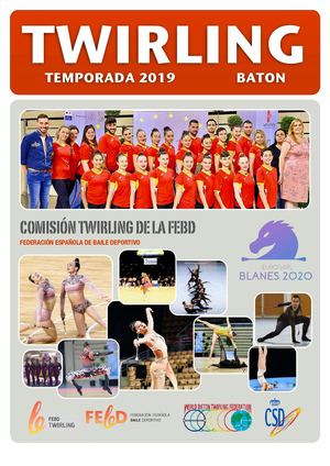 Revista Twirling FEBD Temporada 2019
