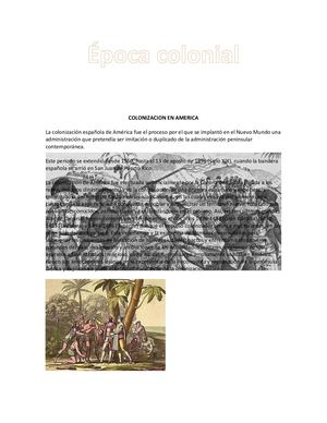 ÉPoca Colonial