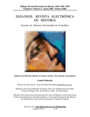 Diálogos Revista Electrónica De Historia