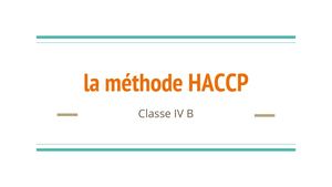 La Méthode Haccp Pdf